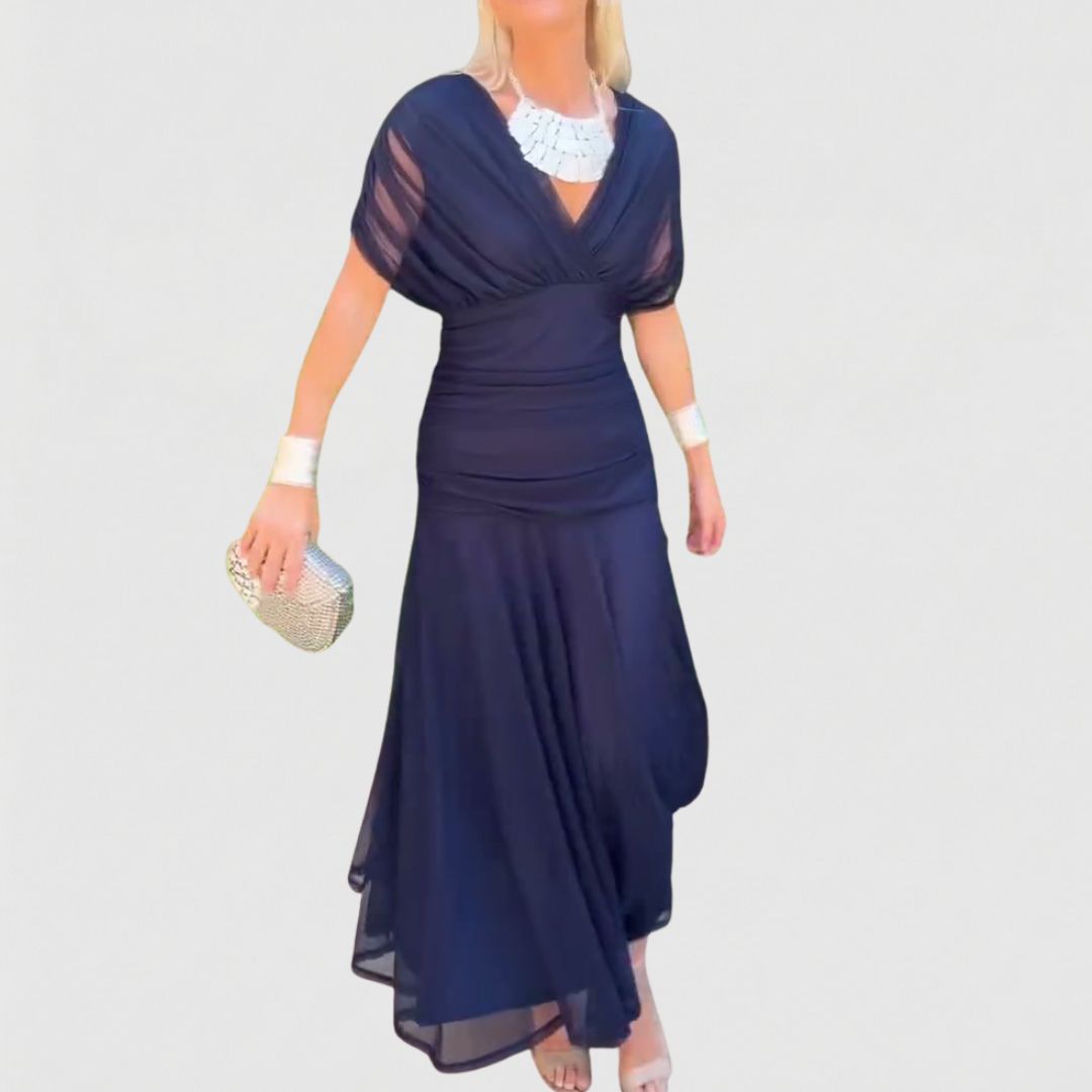 Avery - Elegant Blue Dress