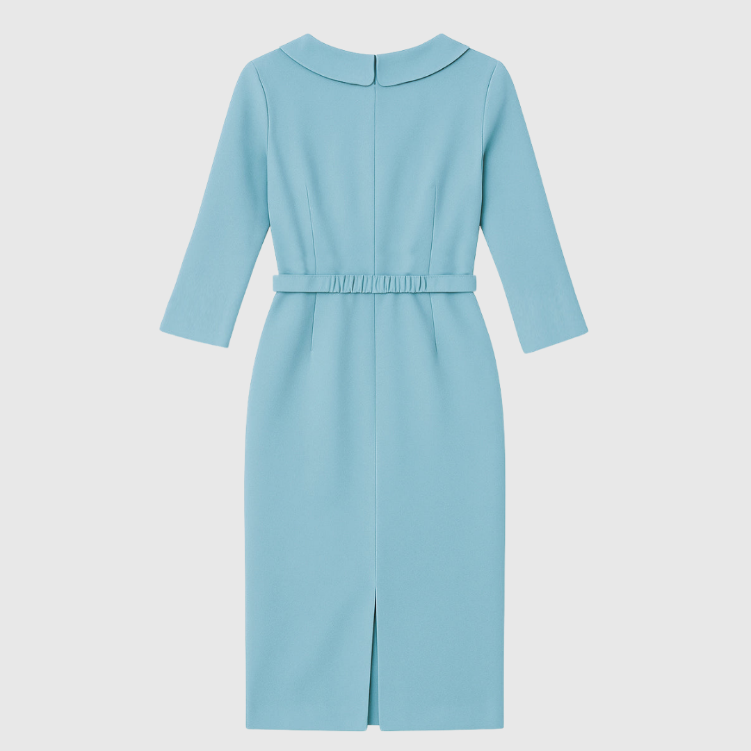 Alice - Draped Pencil Midi Dress