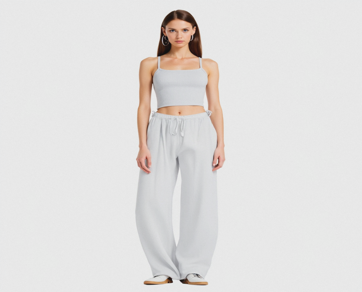 Casual linen trousers