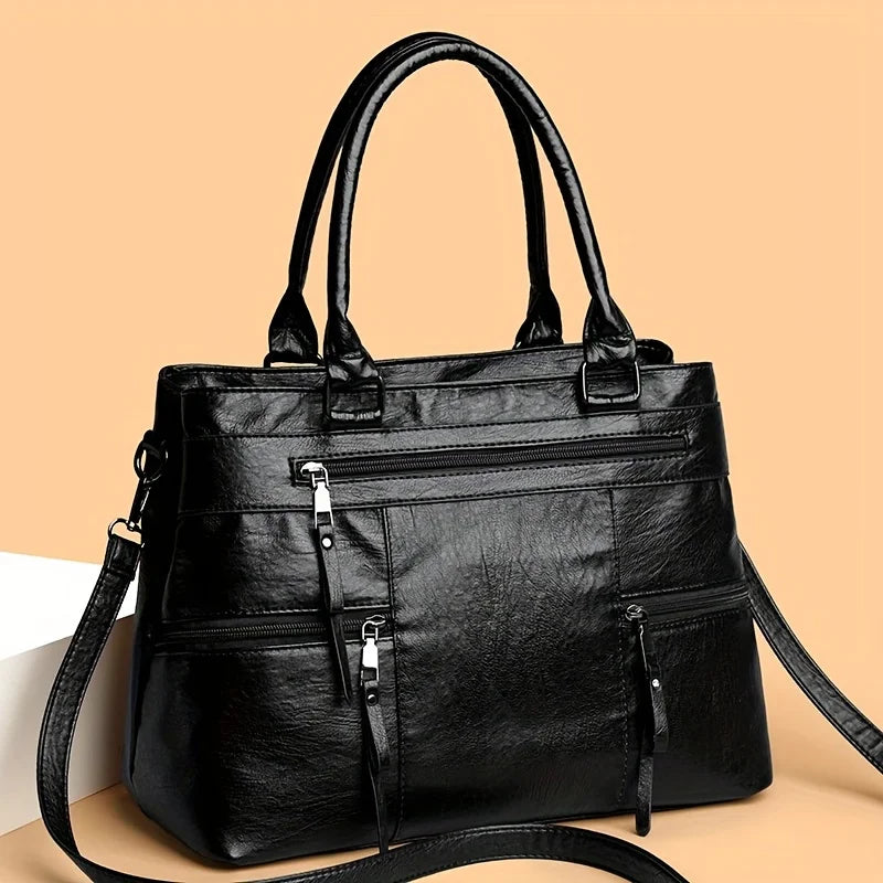 Eleanor - Leather Tote Bag