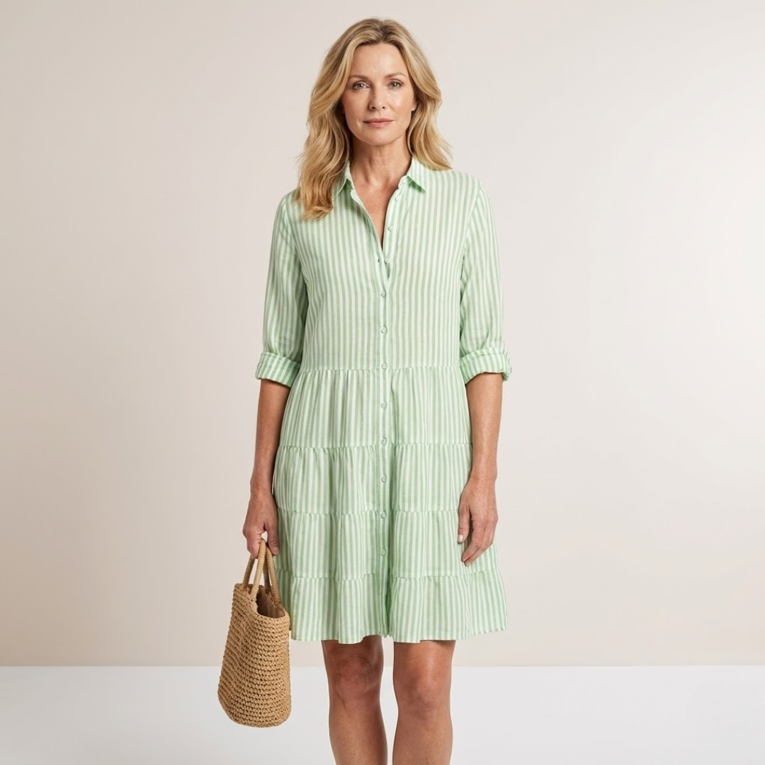 Eliza - Breezy Striped Summer Dress