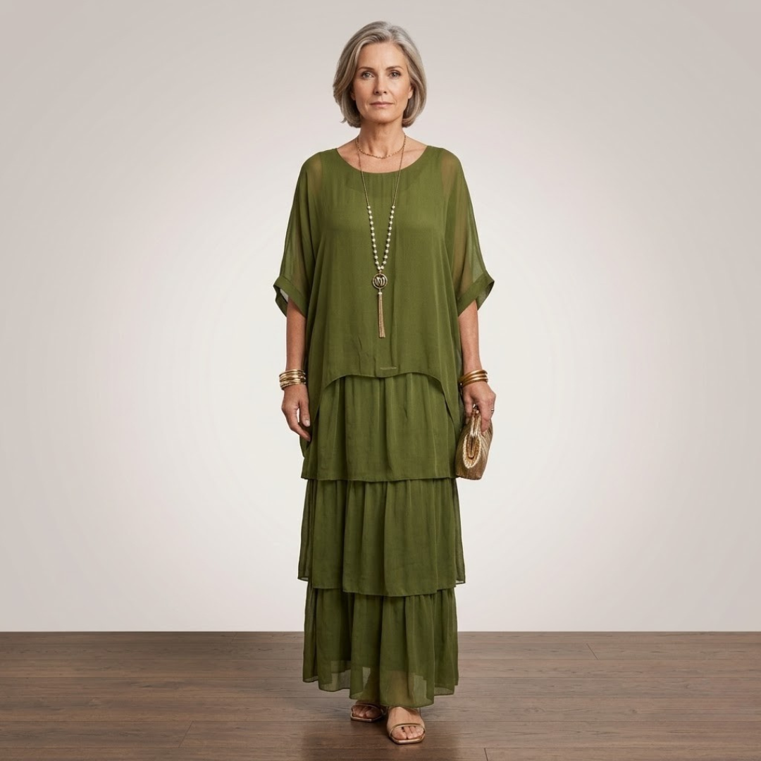 Bonnie - Elegant Flowing Maxi Dress